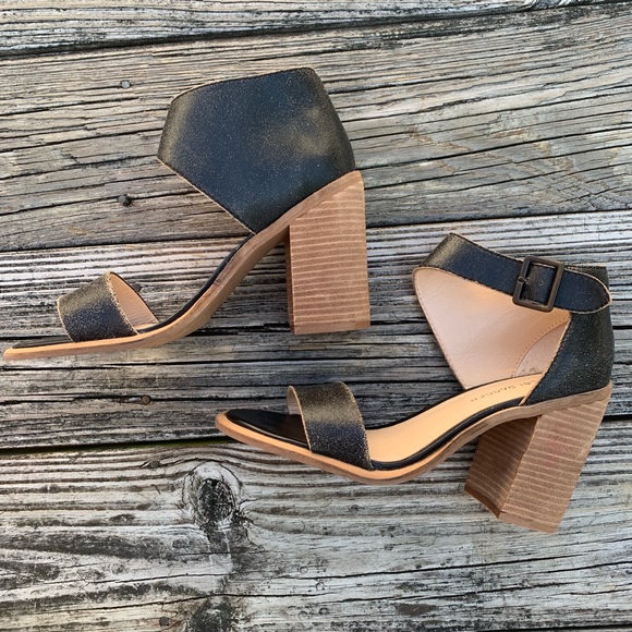 KELSI DAGGER Leather Brooklyn Mayfair Sandals 71/2 - Picture 3 of 8